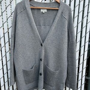 Lucky Brand Grey Cardigan